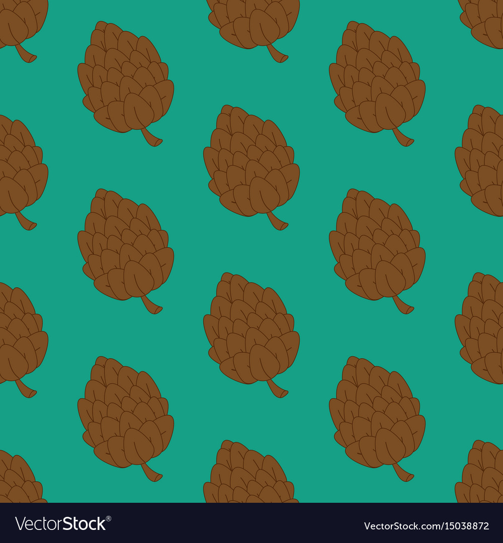 Pine cone pattern