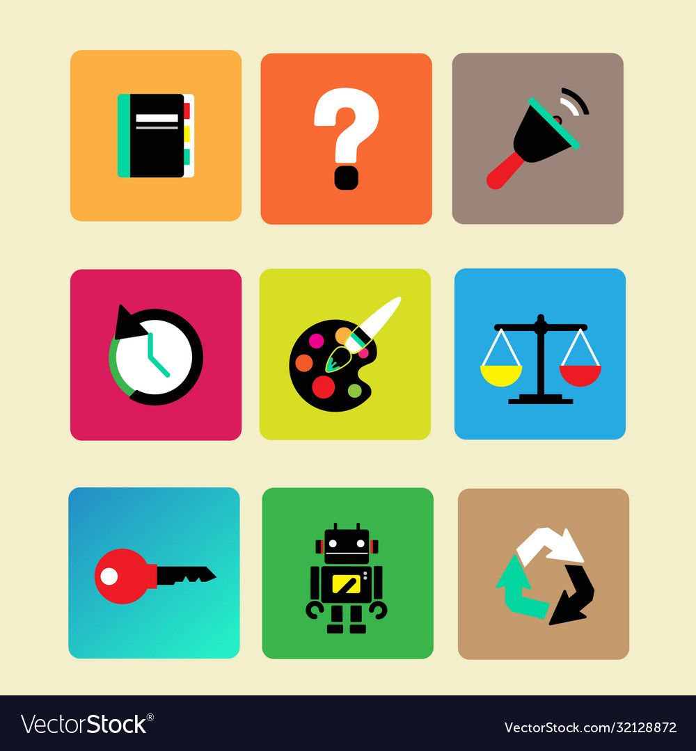 Symbol setsymbol icon for overview