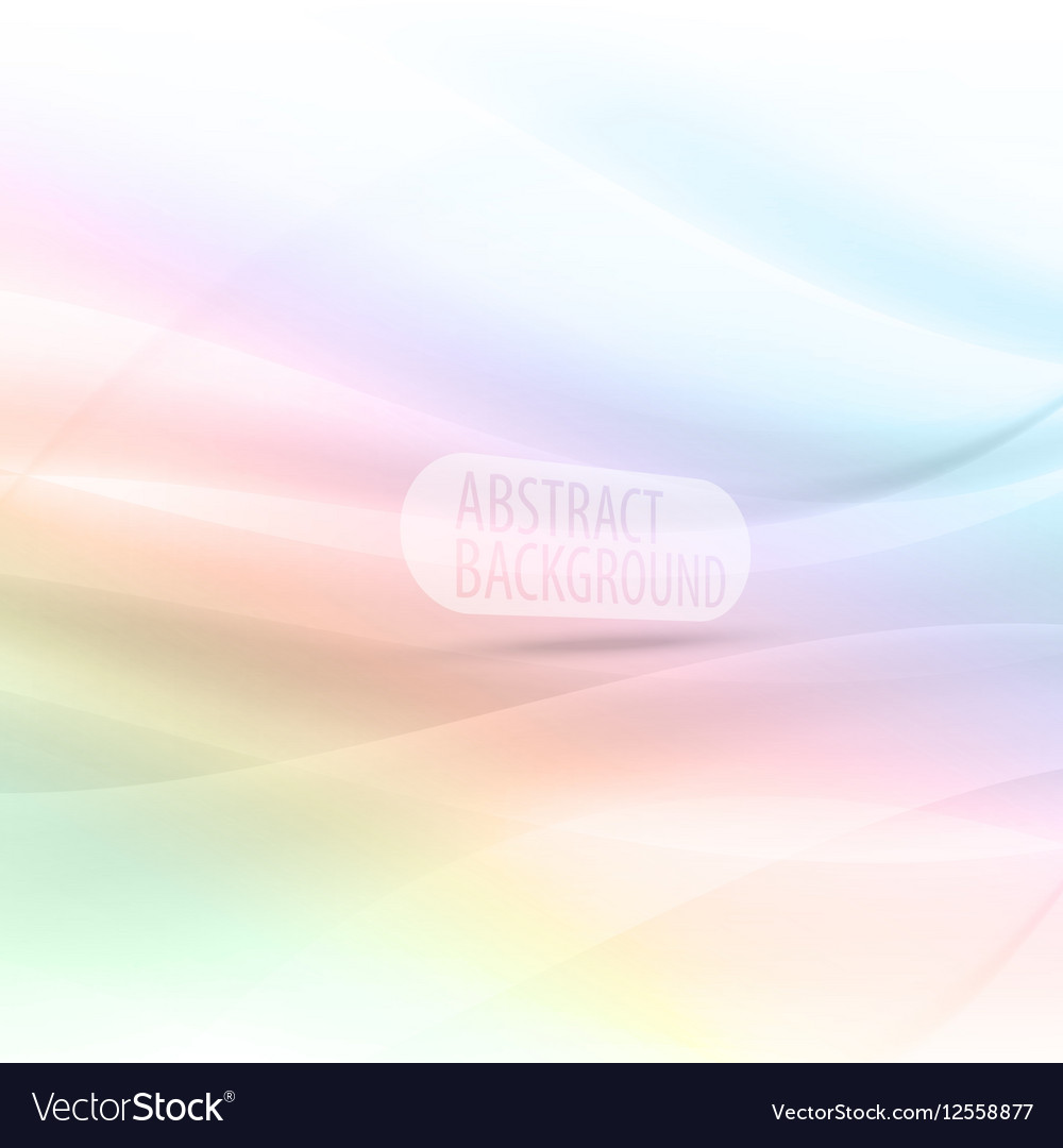Abstract Colorful Waves Background