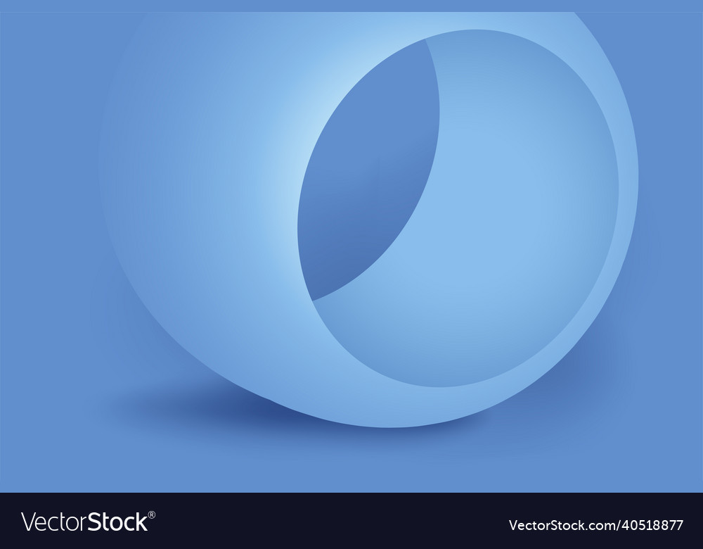 Blue aesthetic background geometric circular