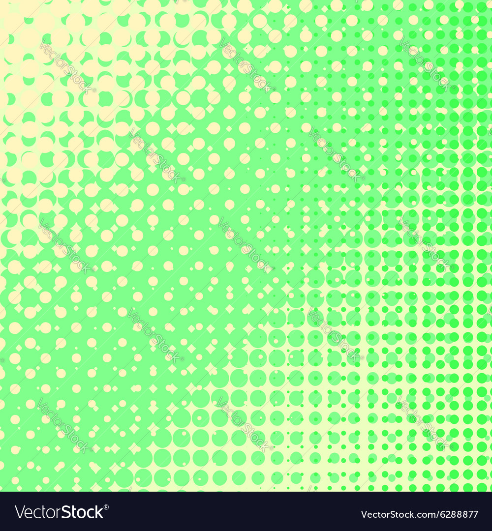 Colored halftone patterns set of halftones