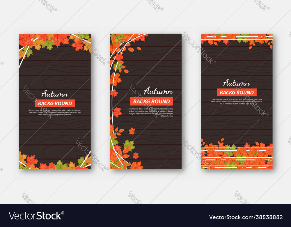 Set abstract backgrounds with copy space Vector Image Set abstract backgrounds with copy space