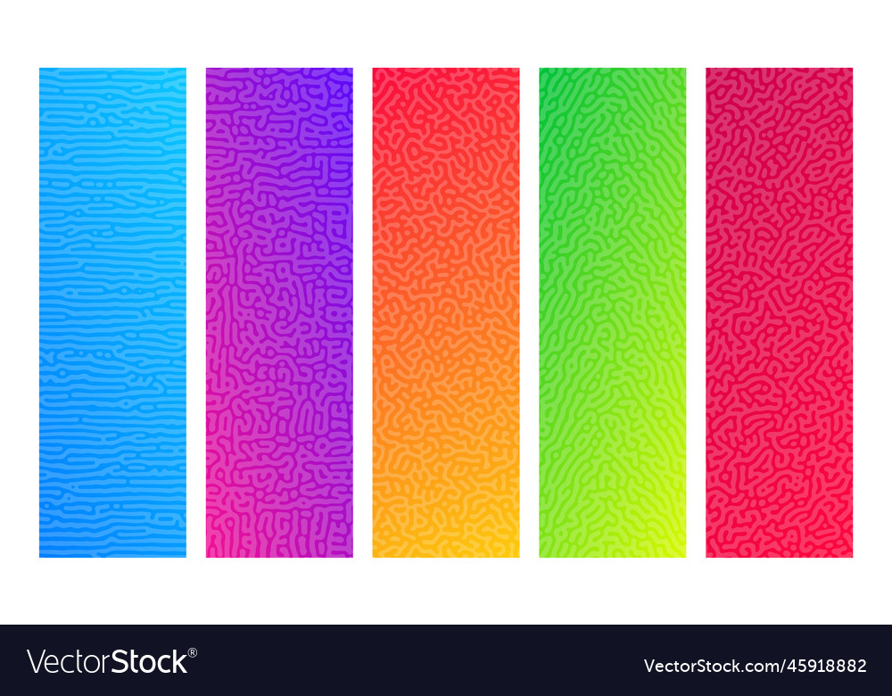 Turing reaction colorful background vector image Turing reaction colorful background