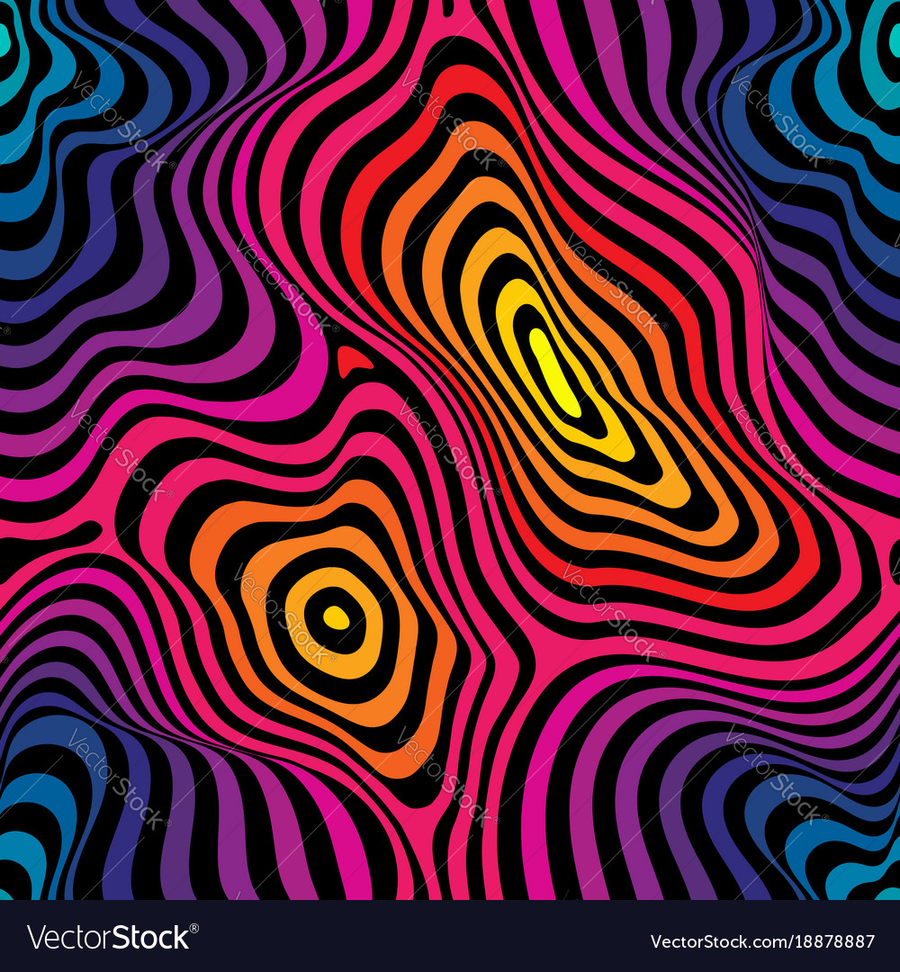 Dynamic Curved Lines Pattern