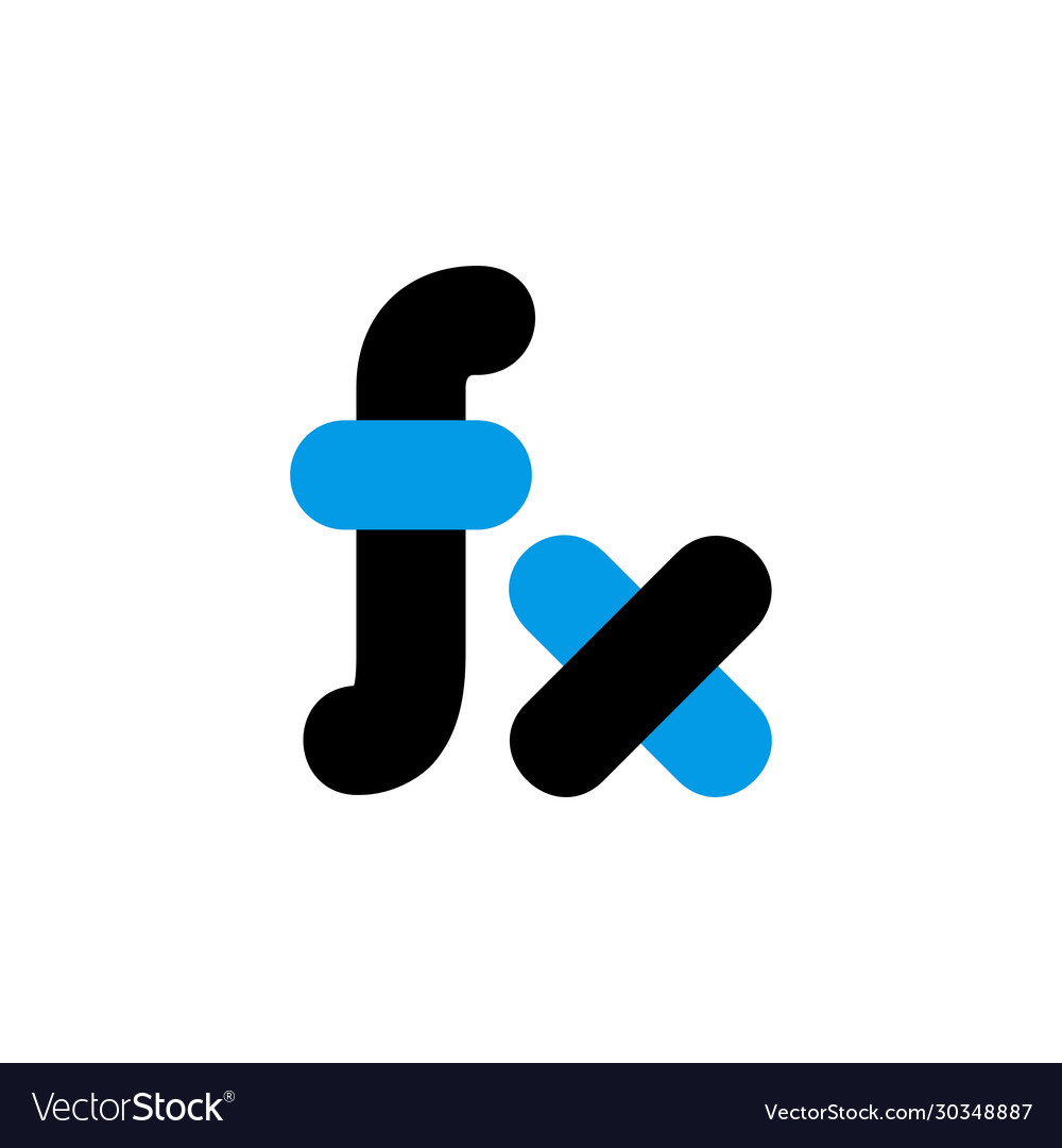 Formula learning science and mathematics icon vector image Formula learning science and mathematics icon