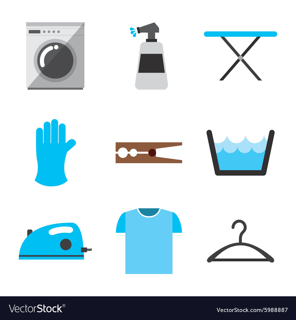 Laundry Service Royalty Free Vector Image - Vectorstock