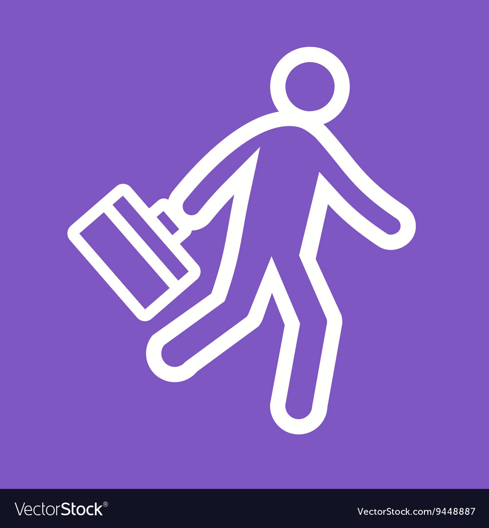 Running with briefcase
