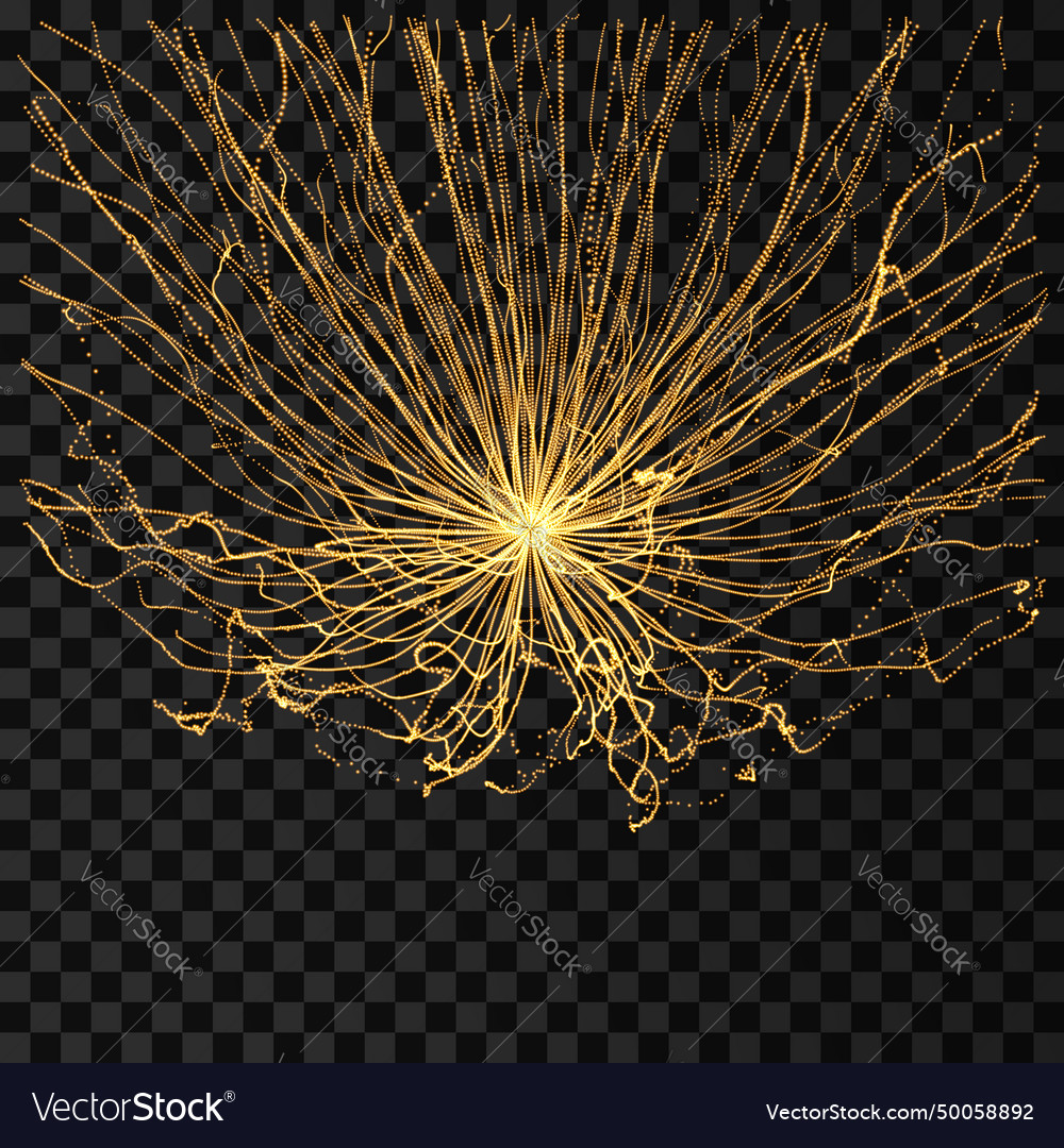 Abstract science or technology background array vector image Abstract science or technology background array