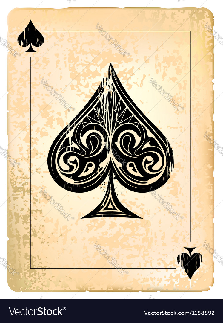 Cool Ace Of Spades Design