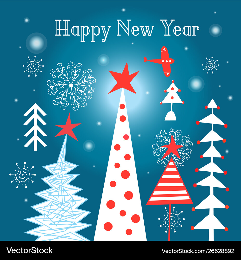 Christmas tree fun Royalty Free Vector Image - VectorStock
