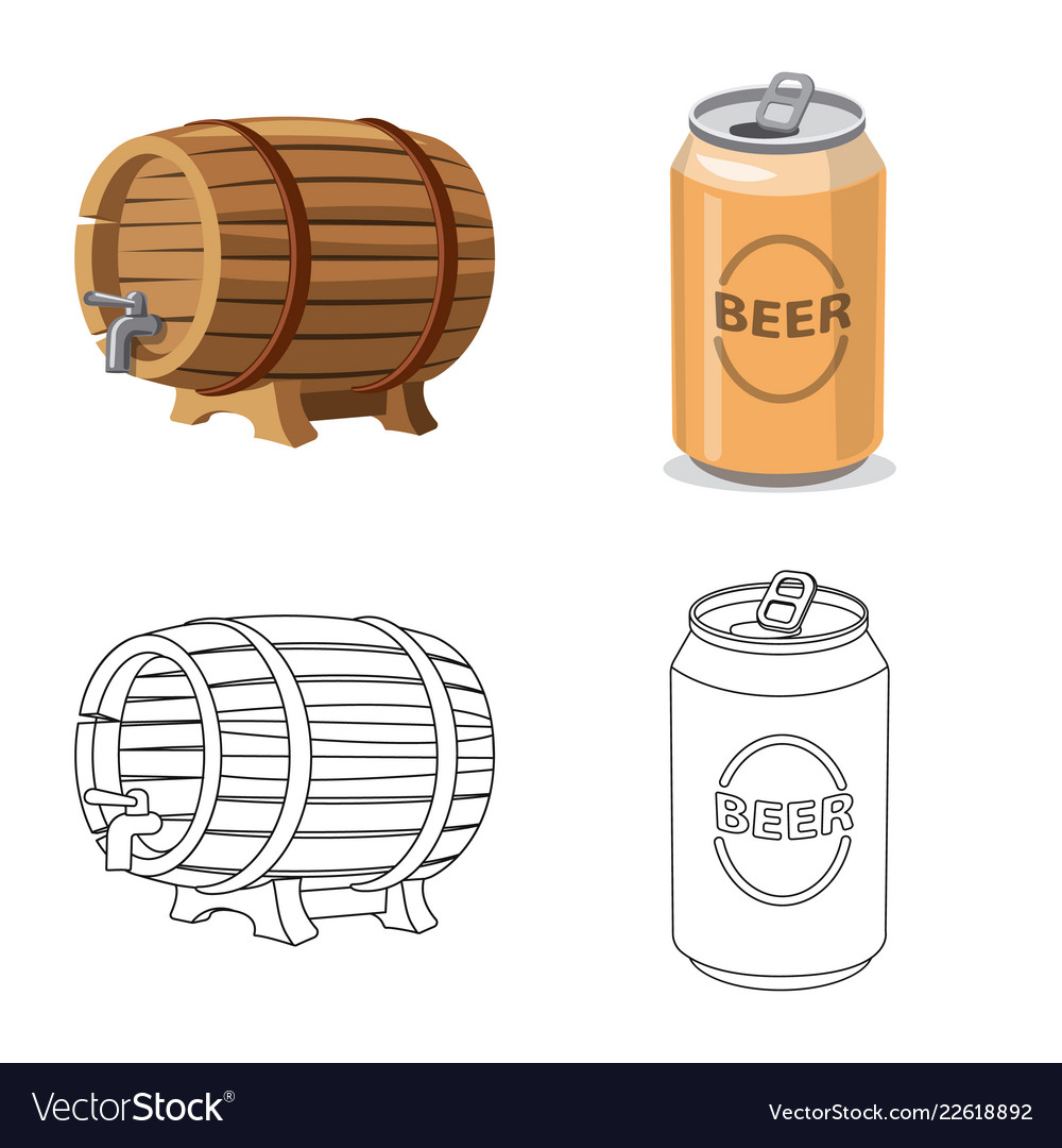 Design of pub and bar symbol collection