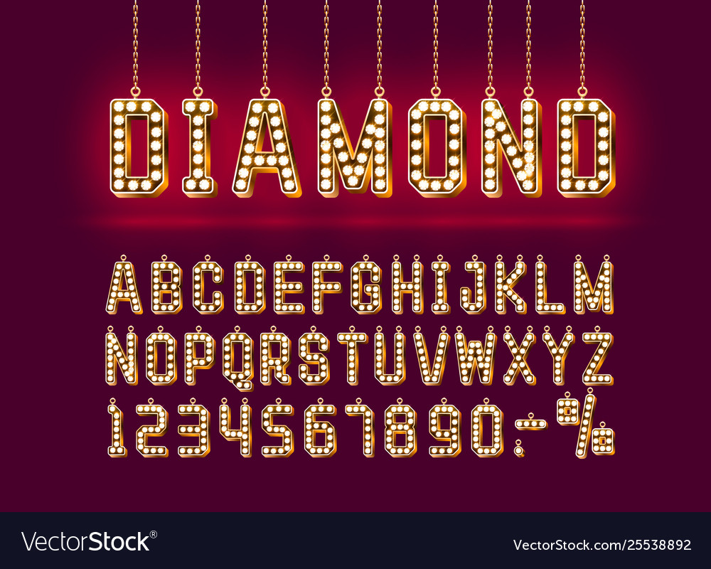 Diamant Golden Font Collection