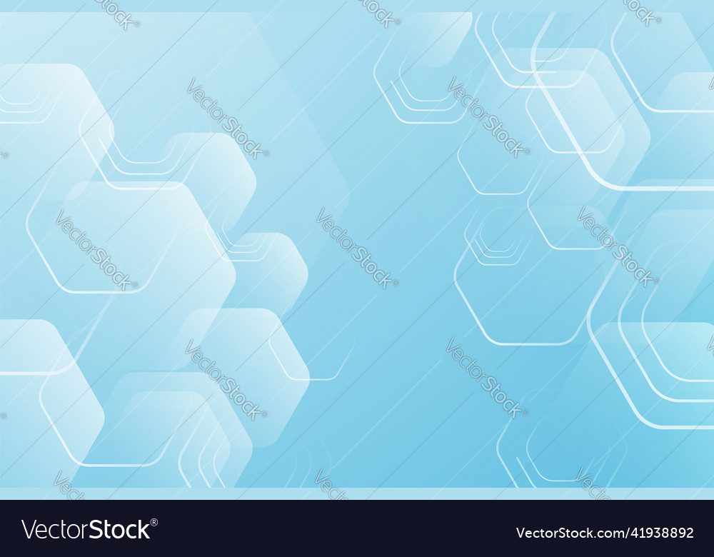 Gradient Hexagon Pattern