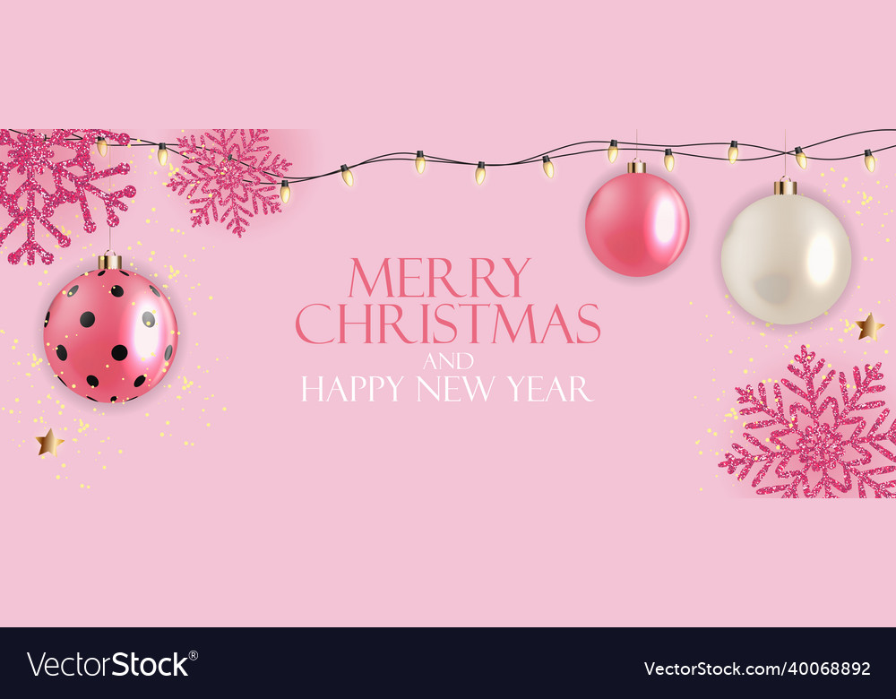 Holiday new year and merry christmas background