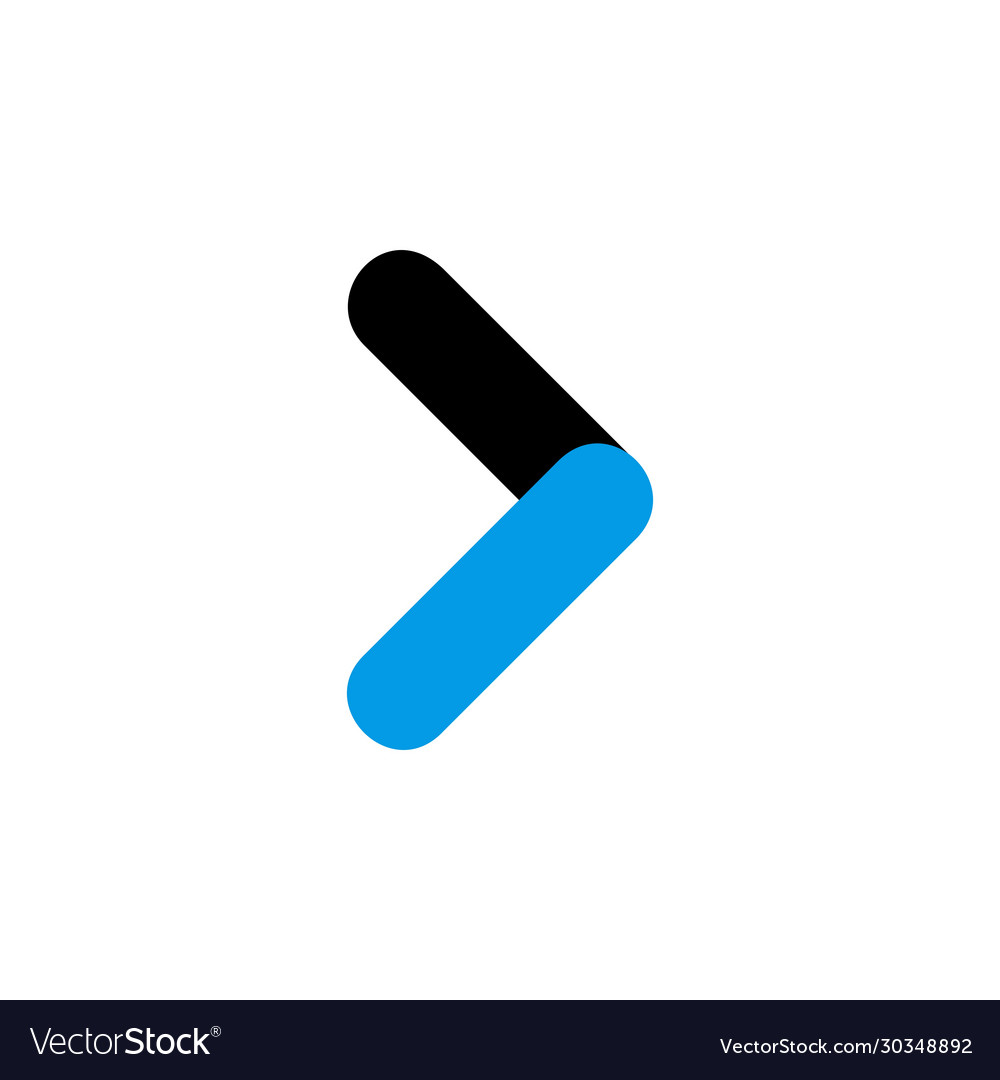 Next arrow learning science and mathematics icon vector image Next arrow learning science and mathematics icon