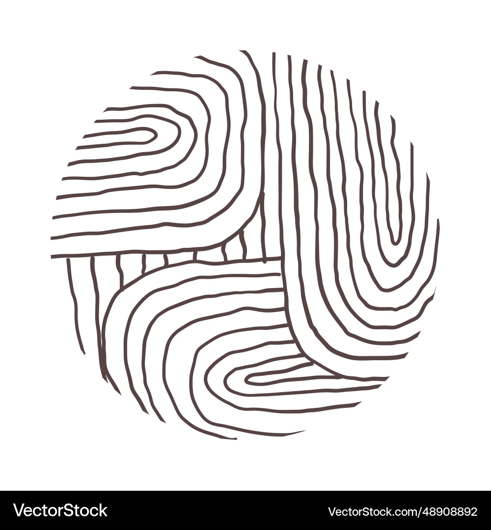 Pattern ornament texture in circle Royalty Free Vector Image