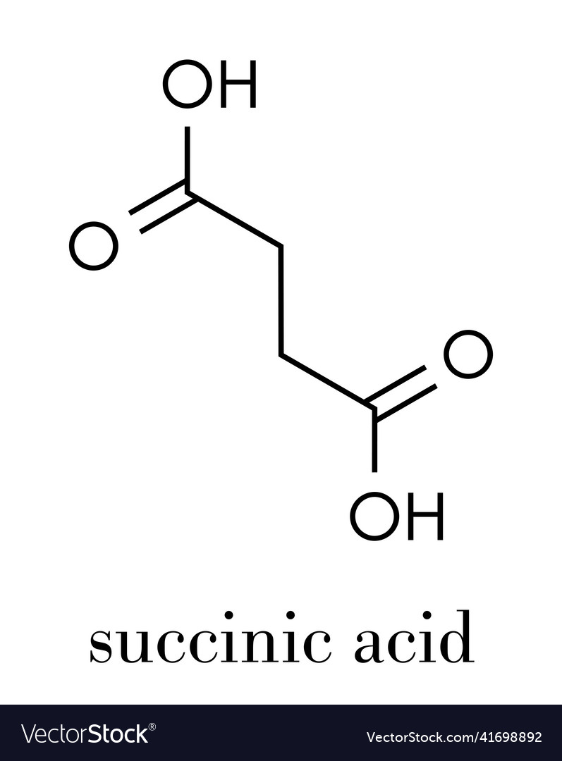 Succinic acid butanedioic spirit of amber
