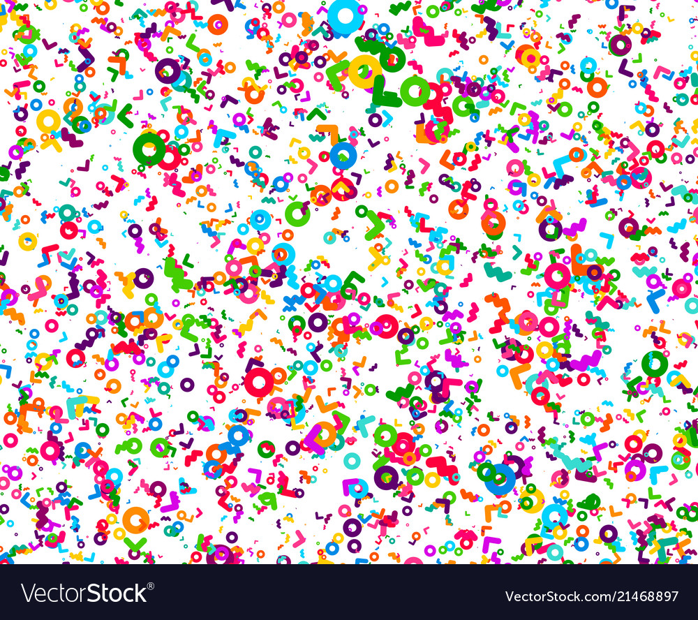 Abstract geometric pattern colored shapes