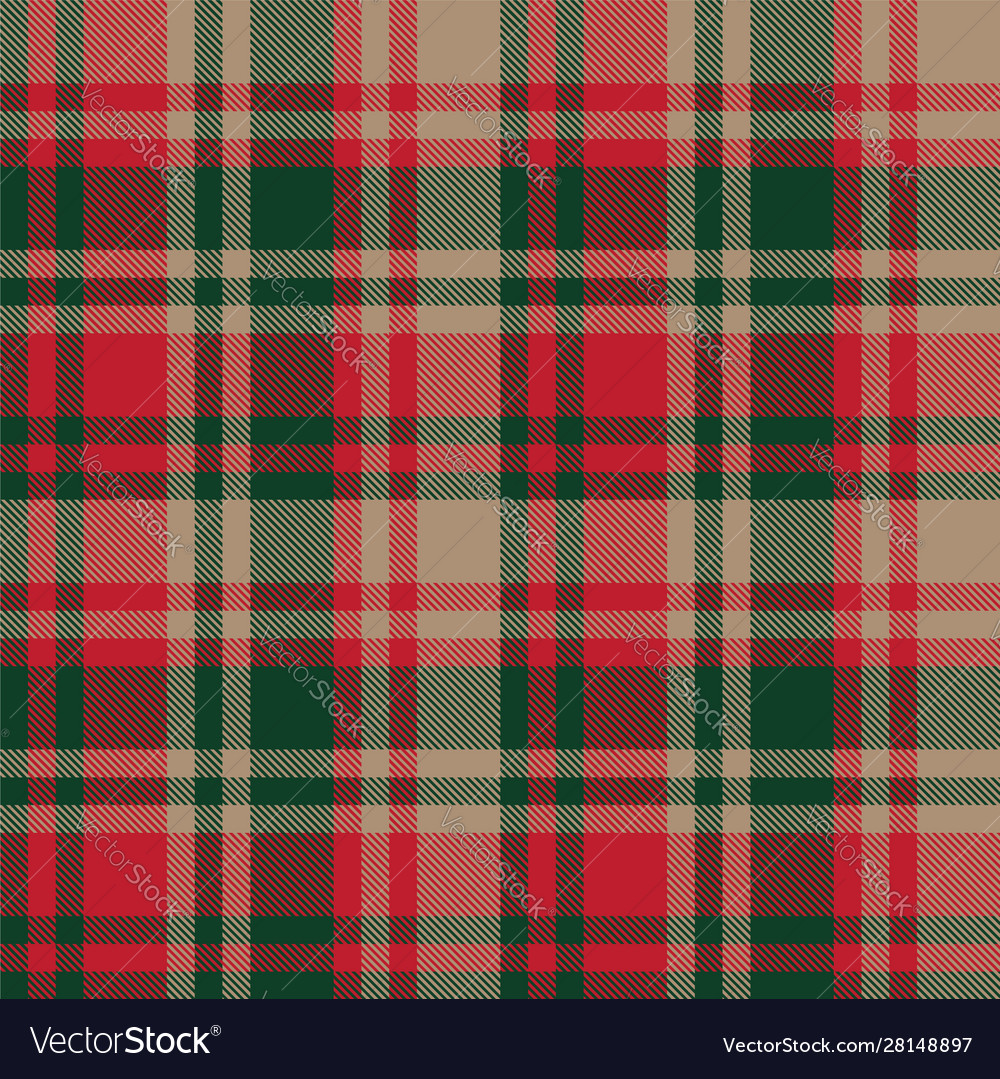 Classic modern plaid tartan seamless pattern vector image Classic modern plaid tartan seamless pattern
