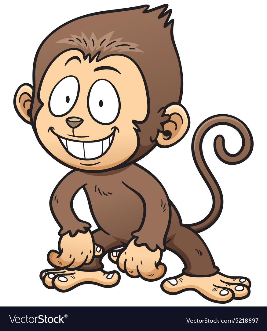 Monkey Royalty Free Vector Image - VectorStock