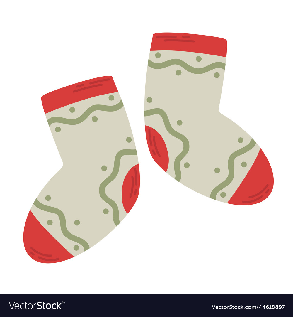 Warm colorful socks autumn and winter clothes
