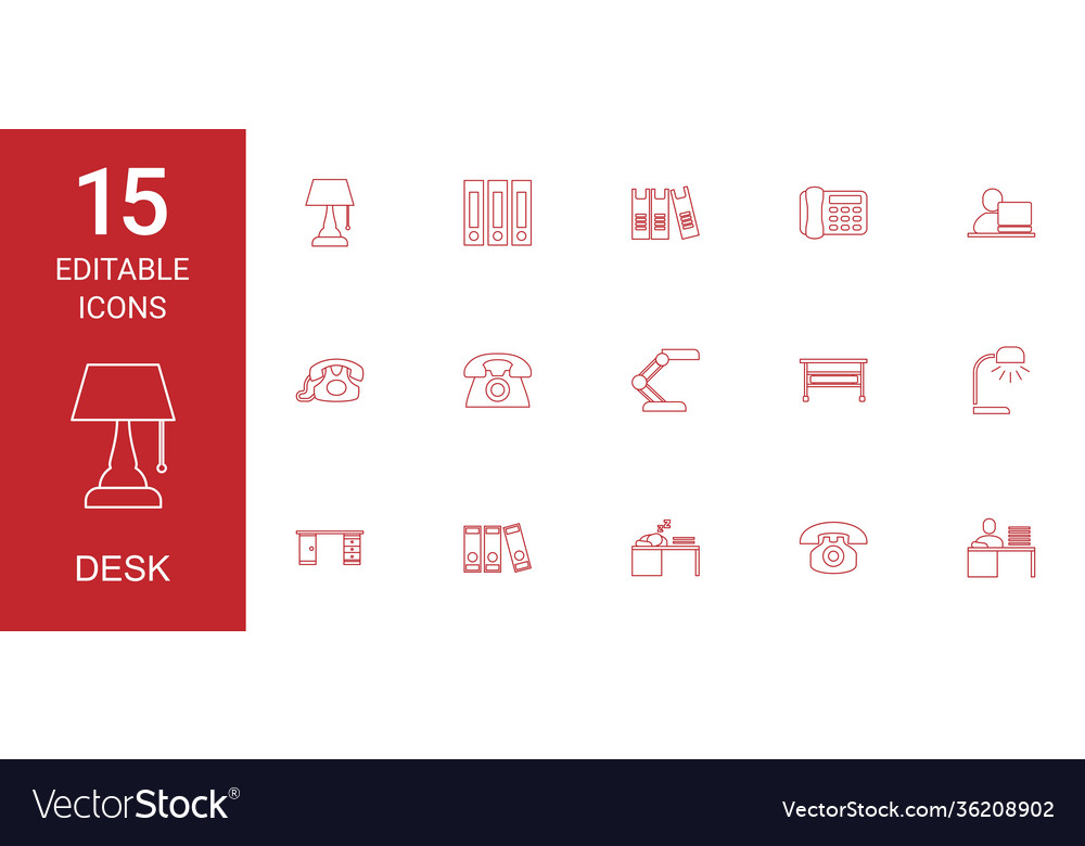 15 desk icons