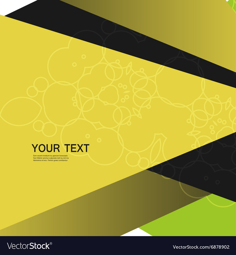 Abstract triangle pattern design