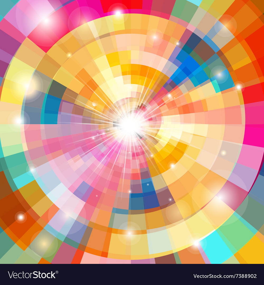 Bright multicolored a gradient background