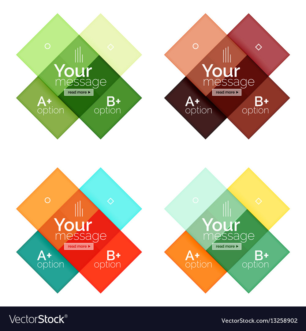 color stripes infographics templates