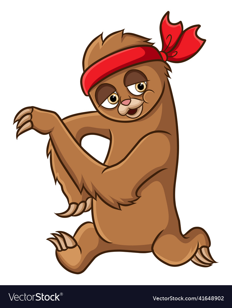 Lazy loris is running in competition very slow