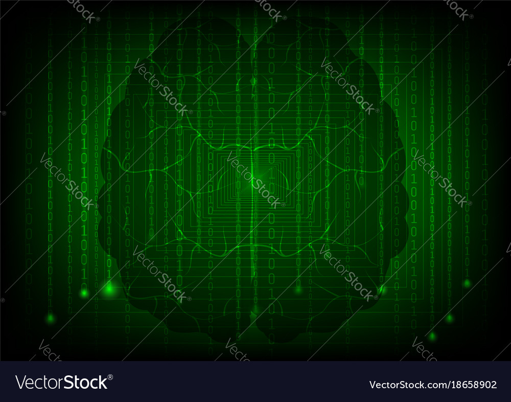 Matrix Style Background - Digital Code