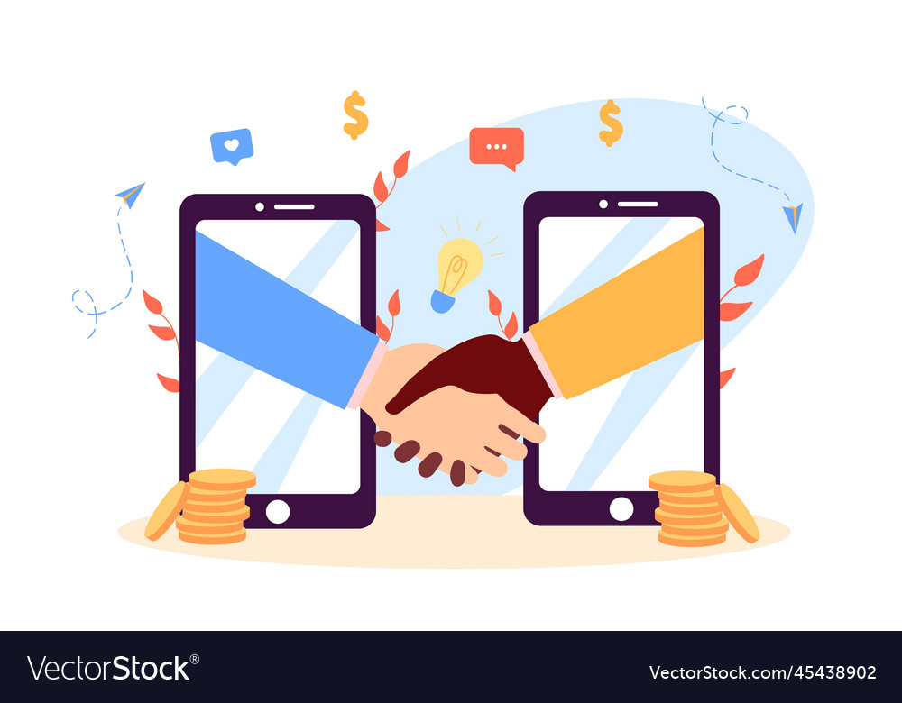 Online business deal