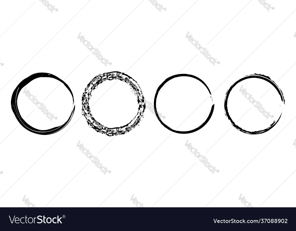 Sketchy scribble grungy circle textured design Vector Image Sketchy scribble grungy circle textured design