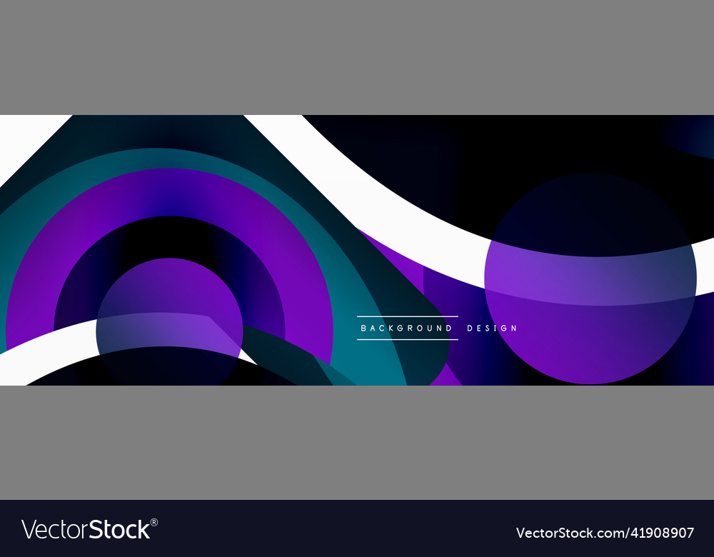 Abstract background with color geometric shapes Vector Image Abstract background with color geometric shapes