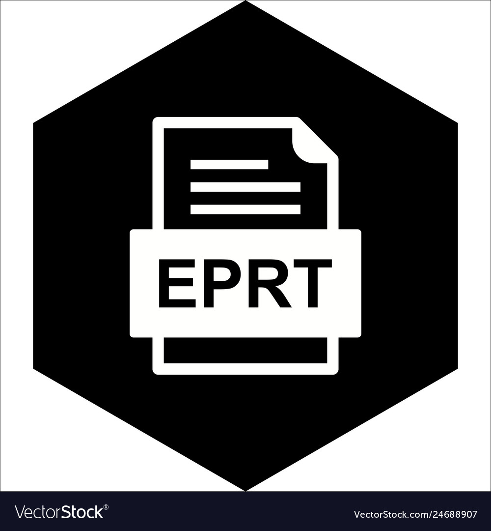 Eprt file document icon