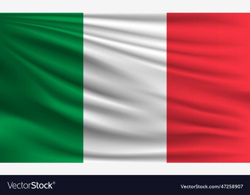 Flag of italy Royalty Free Vector Image - VectorStock