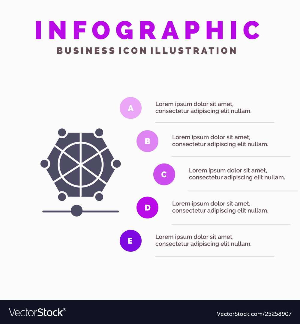 Machine learning language data solid icon
