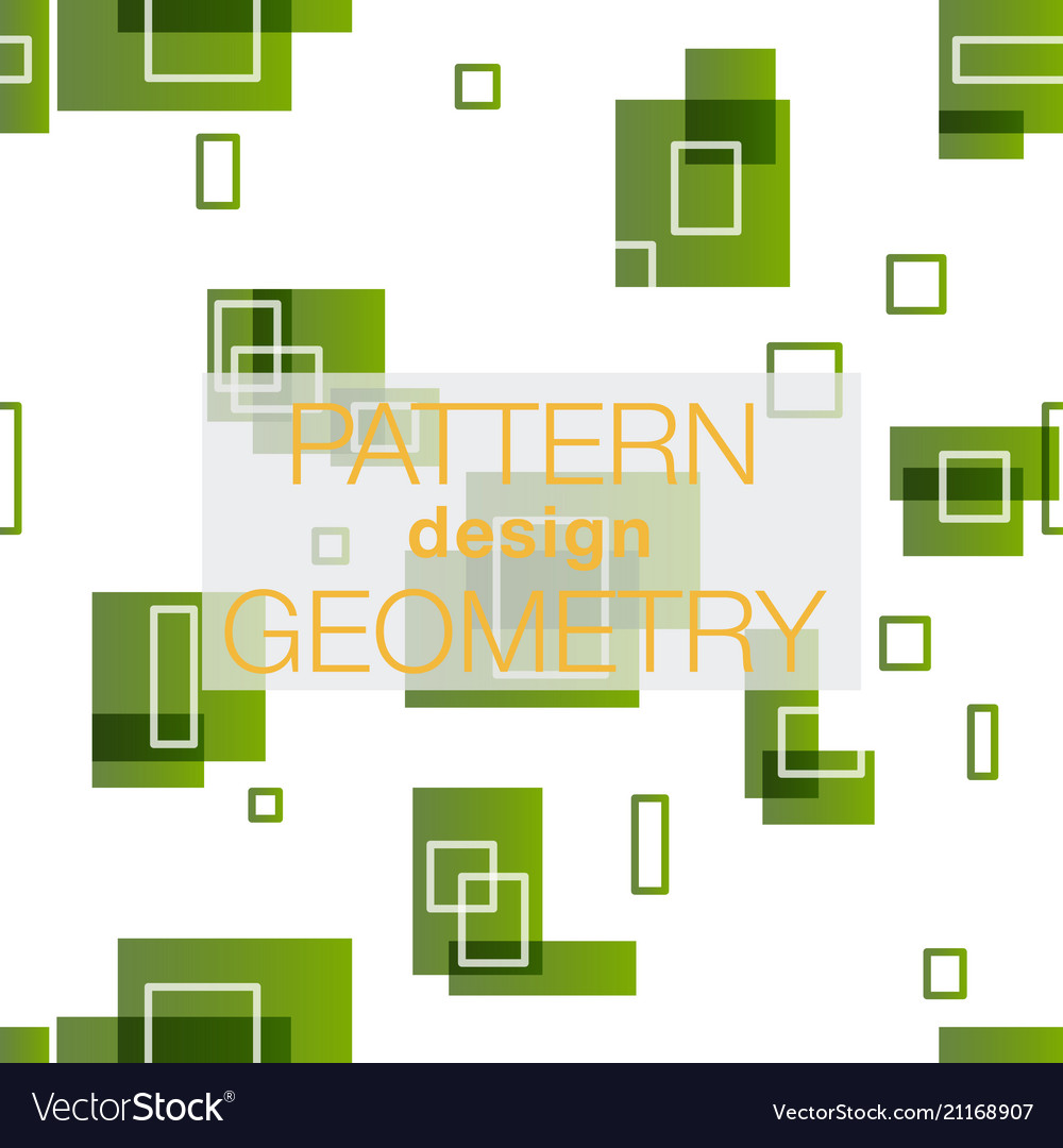 Seamless pattern in colors with geometric