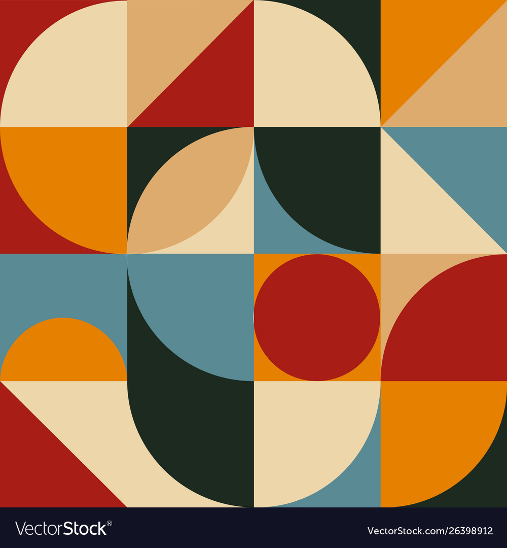 Abstract geometric pattern in scandinavian vector image Abstract geometric pattern in scandinavian
