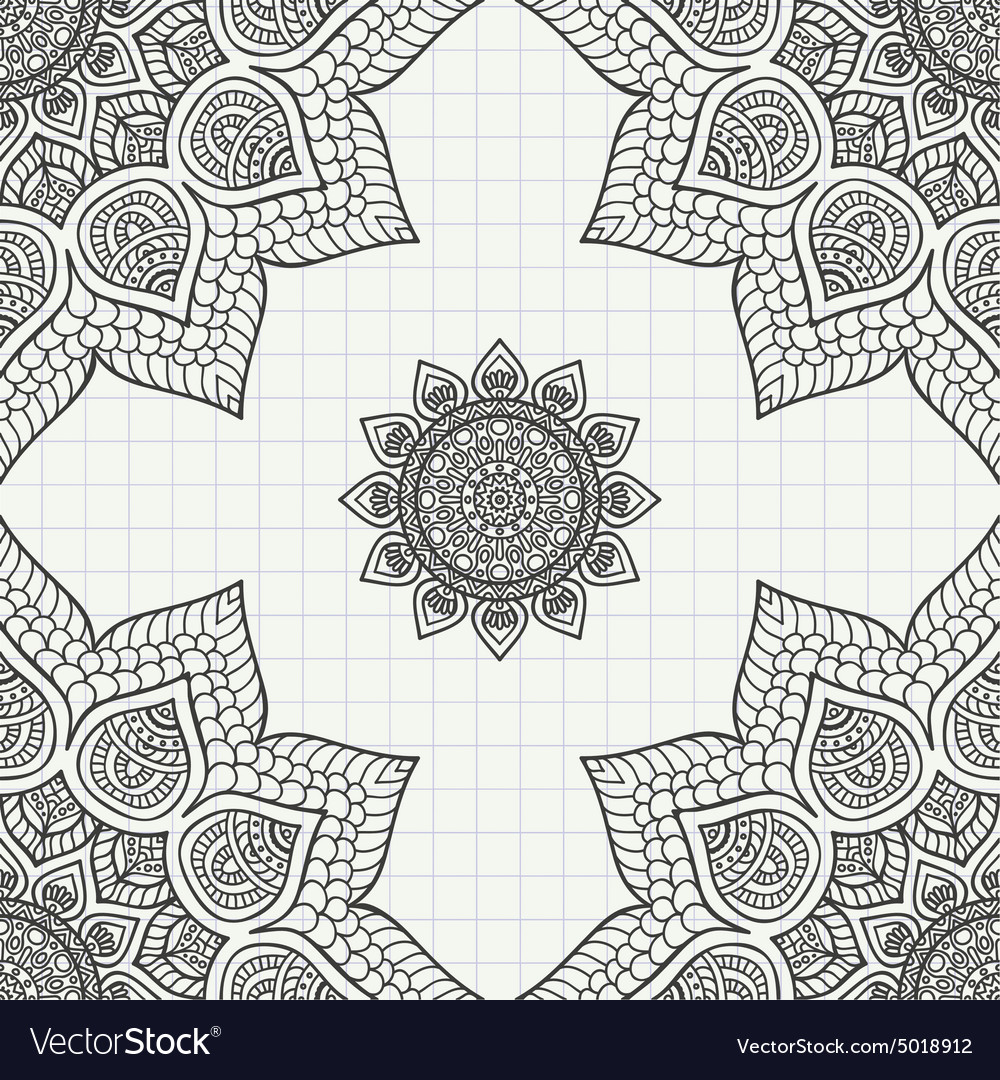 Abstract seamless pattern