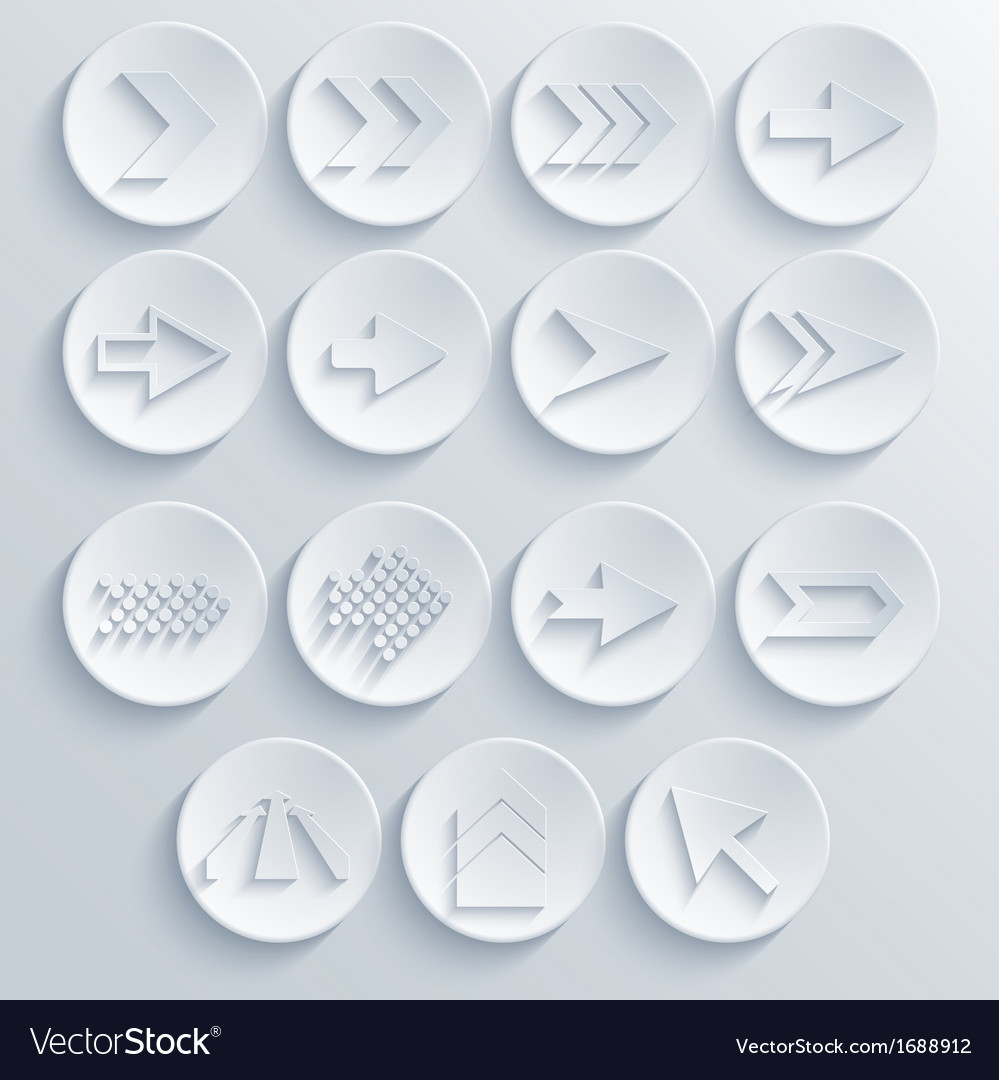 Arrow Circle Icon Set - Navigation