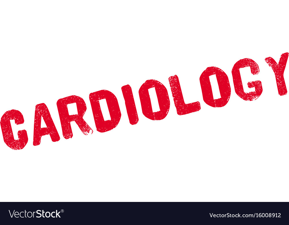 Kardiologie Gummistempel