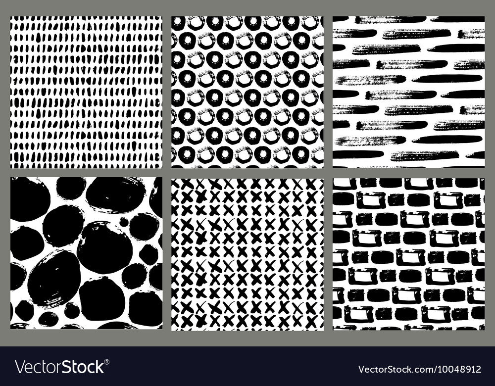 Collection of ink patterns