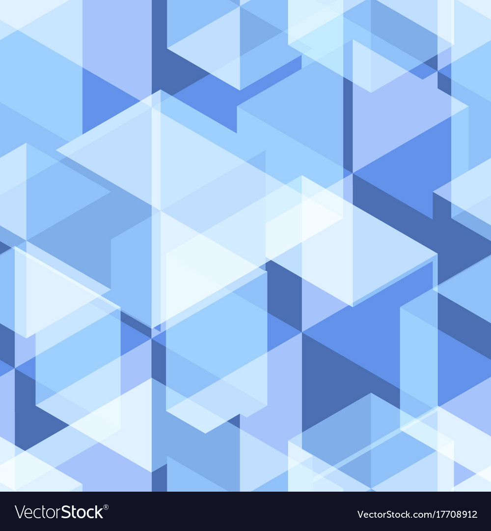 Light Blue Geometric Abstract Pattern