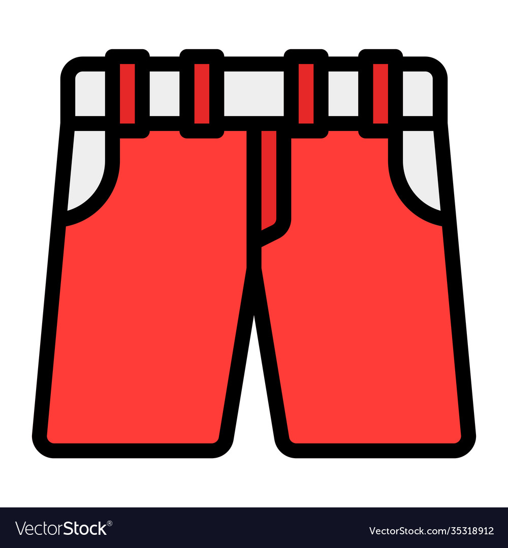 Short icon in filled line style for any projects vector image Short icon in filled line style for any projects