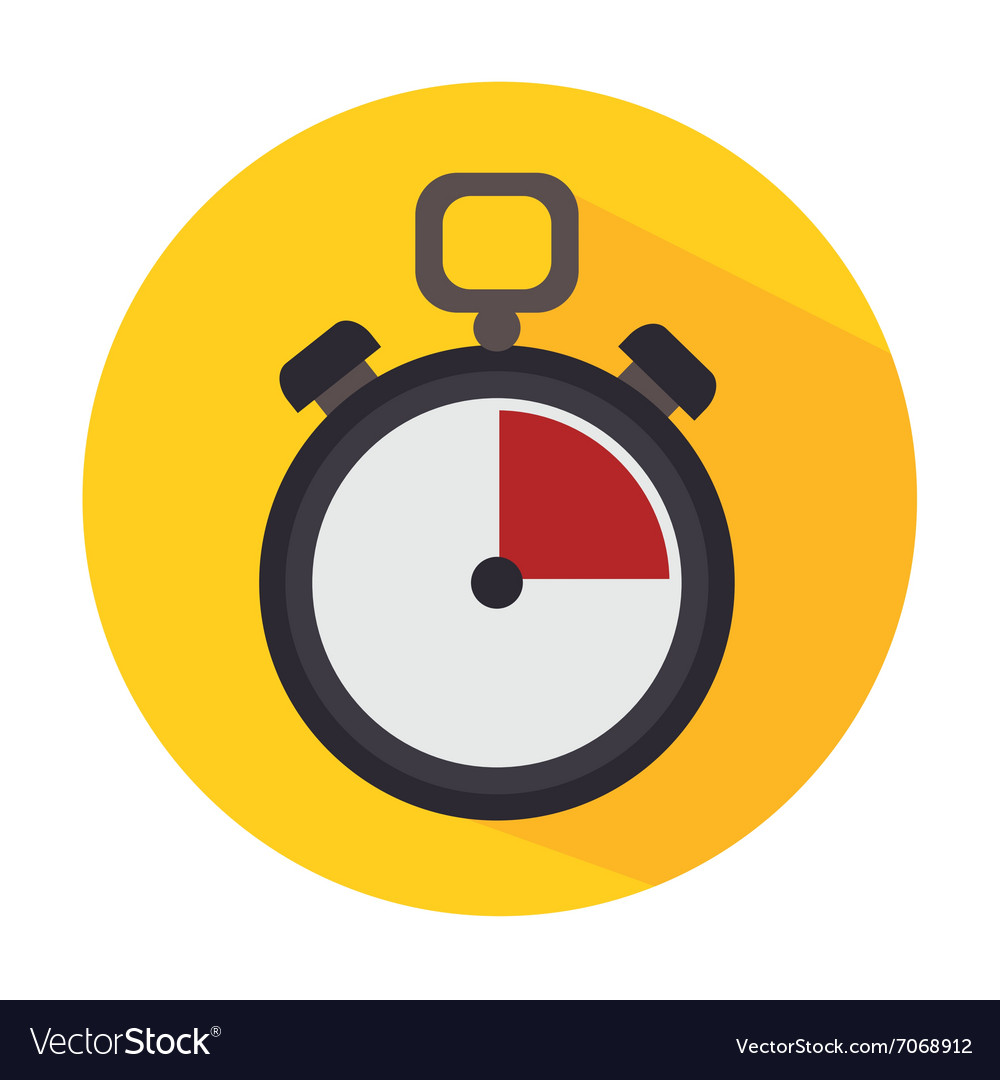 Timer clock icon Royalty Free Vector Image - VectorStock