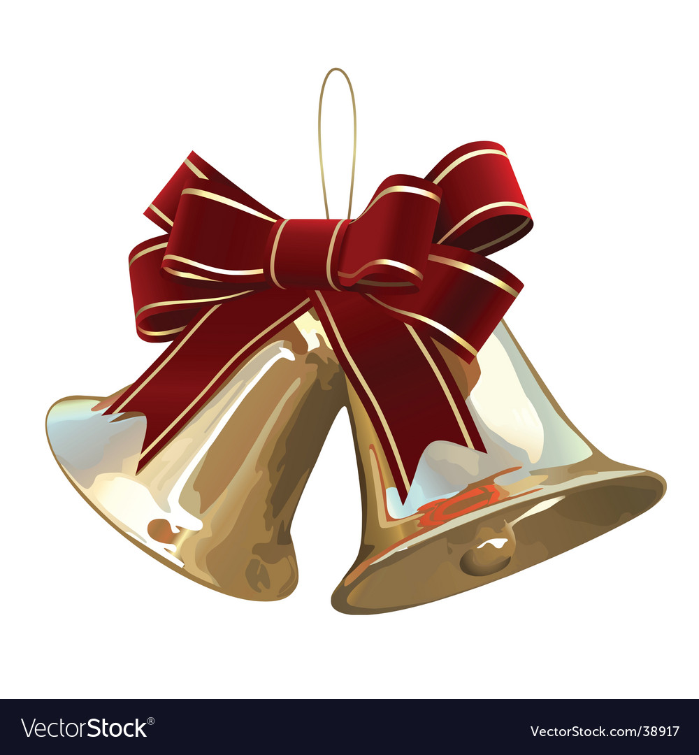 Christmas golden bells