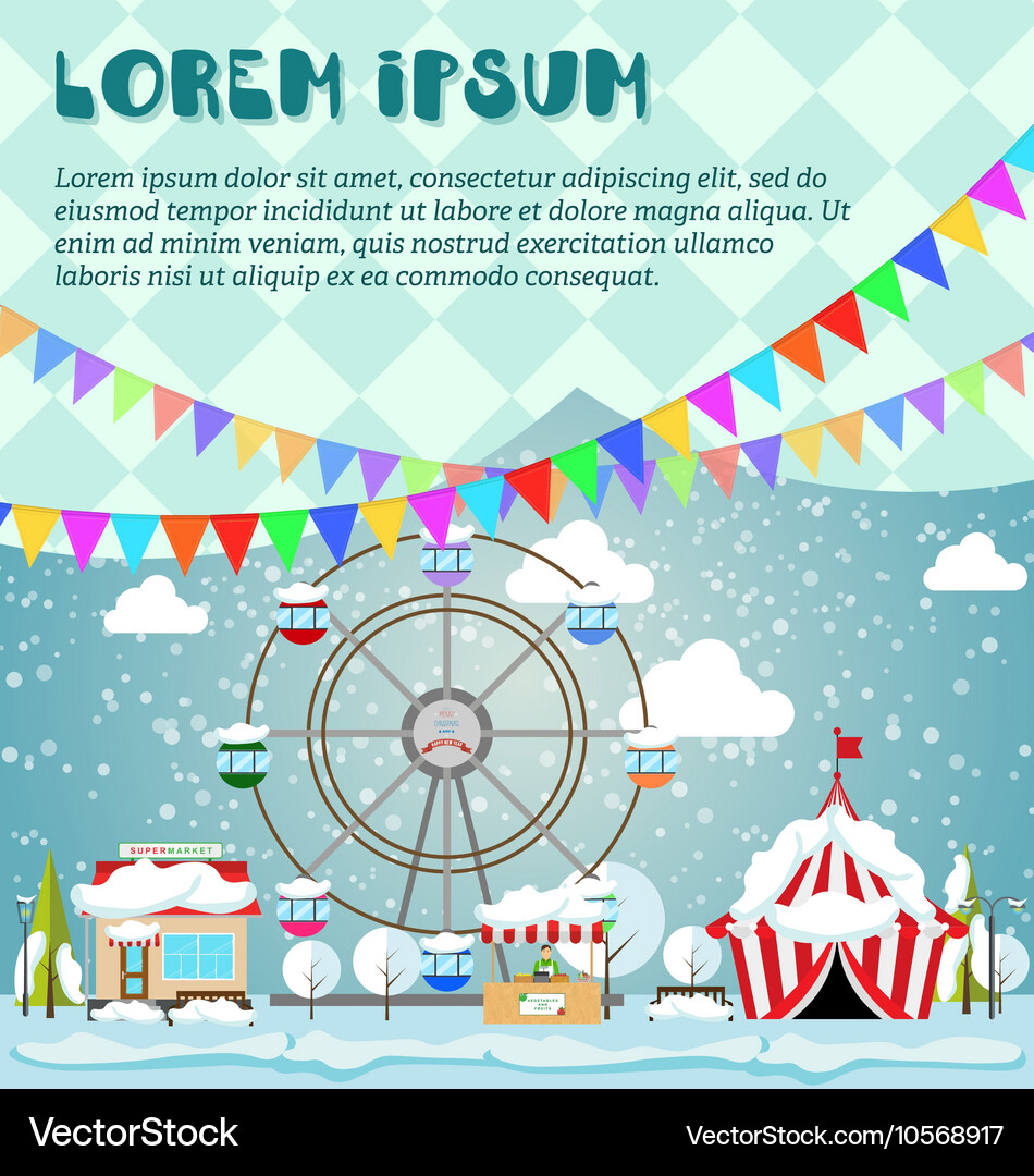 Circus background Royalty Free Vector Image - VectorStock