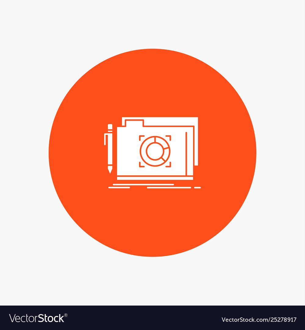 Folder lock target file vector image Folder lock target file