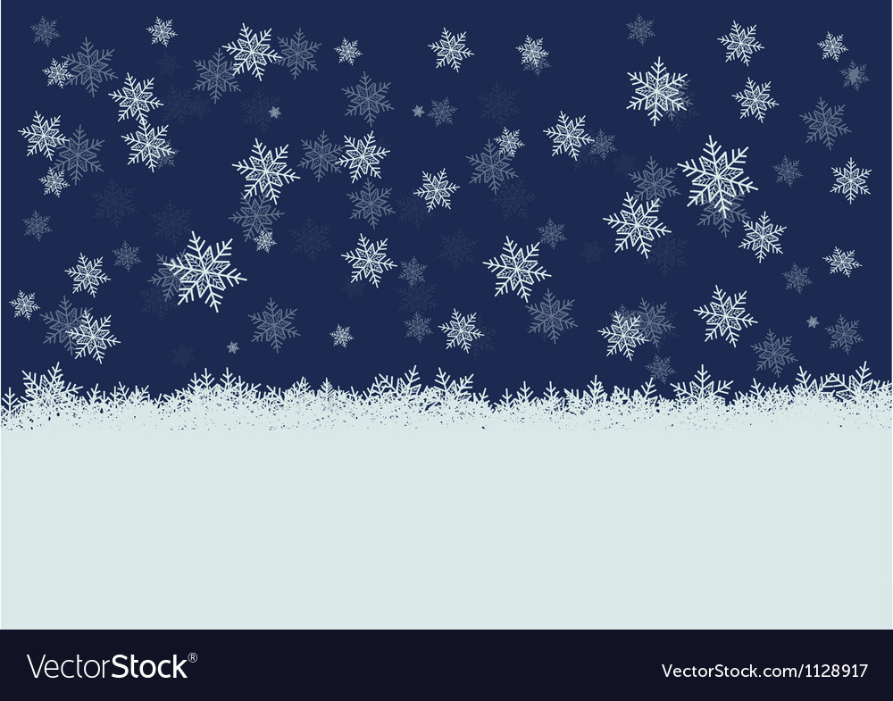 Snowfall background